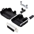 Miniatyrbild 2 av 2: encitech DPPK15-BK-DMS-K 6355-0054-12 D-Sub honkontakt set 180 ° Antal poler: 15 Lödhona 1 set