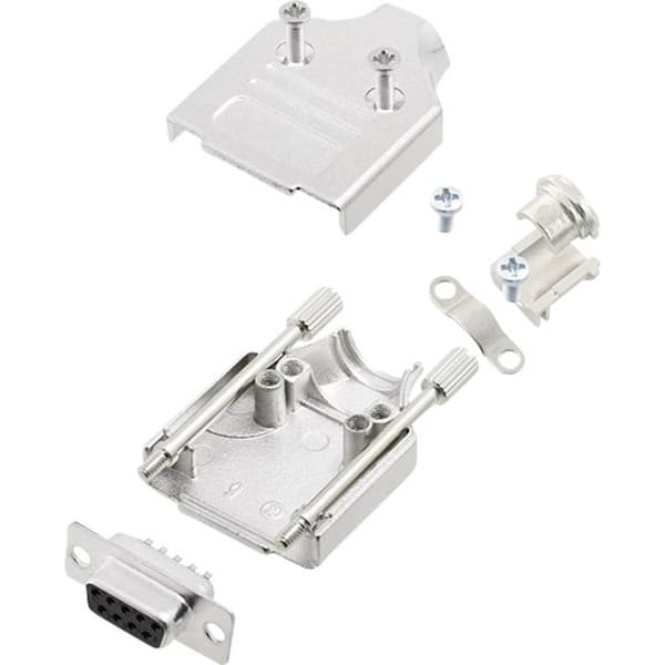 encitech MHDM-09-DMS-K 6355-0006-11 D-Sub honkontakt set 180 ° Antal poler: 9 Lödhona 1 set
