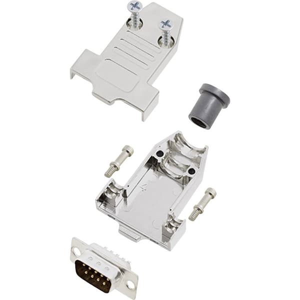 encitech DTNT09-M-DBP-K 6355-0070-01 D-Sub stiftlist set 180 ° Antal poler: 9 Lödhona 1 set