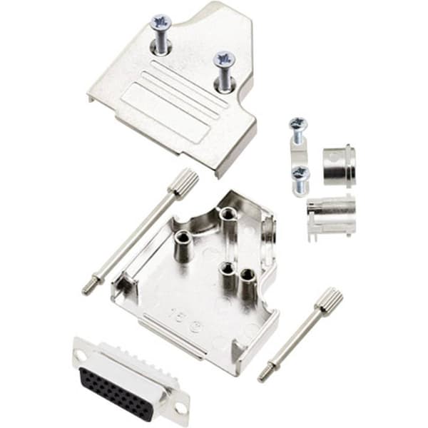 encitech MHDM35-15-HDS26-K 6355-0060-12 D-Sub honkontakt set 180 ° Antal poler: 26 Lödhona 1 set