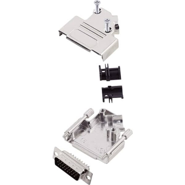 encitech D45ZK15-HDP26-K 6355-0013-02 D-Sub stiftlist set 45 ° Antal poler: 26 Lödhona 1 set