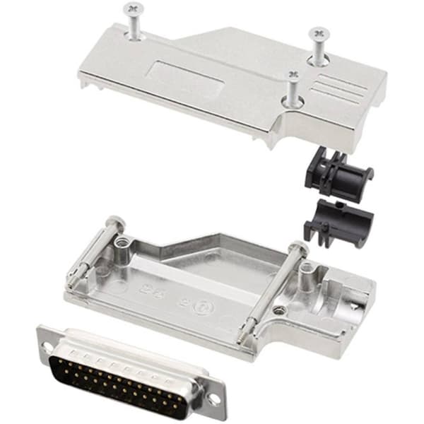 encitech DCMR-FK-25-DMP-K 6355-0065-23 D-Sub stiftlist set 90 ° Antal poler: 25 Lödhona 1 set