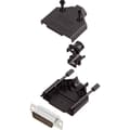 Miniatyrbild 1 av 2: encitech DTPK-P-15-DMP-K 6355-0033-02 D-Sub stiftlist set 180 ° Antal poler: 15 Lödhona 1 set