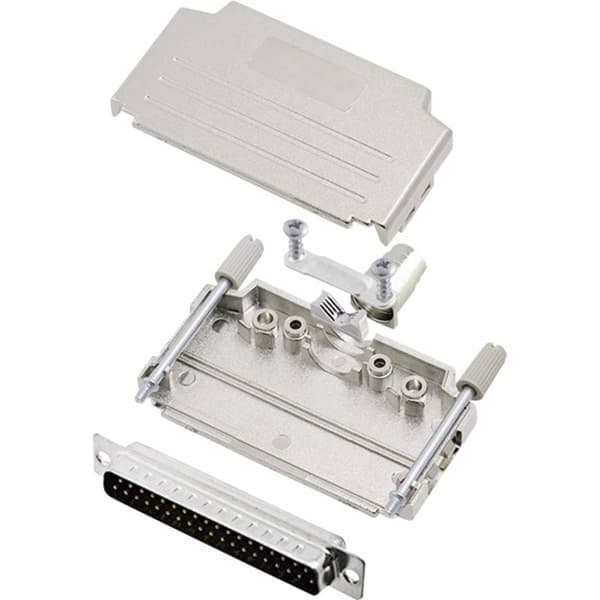 encitech DPPK37-M-DMP-K 6355-0004-24 D-Sub stiftlist set 180 ° Antal poler: 37 Lödhona 1 set