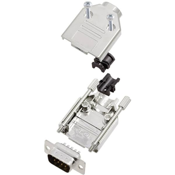 encitech DTPK-M-9-DBP-K 6355-0030-01 D-Sub stiftlist set 180 ° Antal poler: 9 Lödhona 1 set