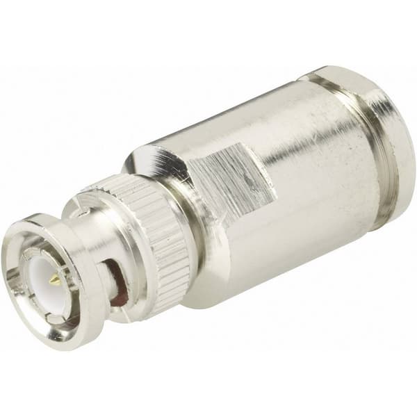 TRU COMPONENTS 1579279 BNC-kontaktdon Kontakt hane rak 50 Ω 1 st