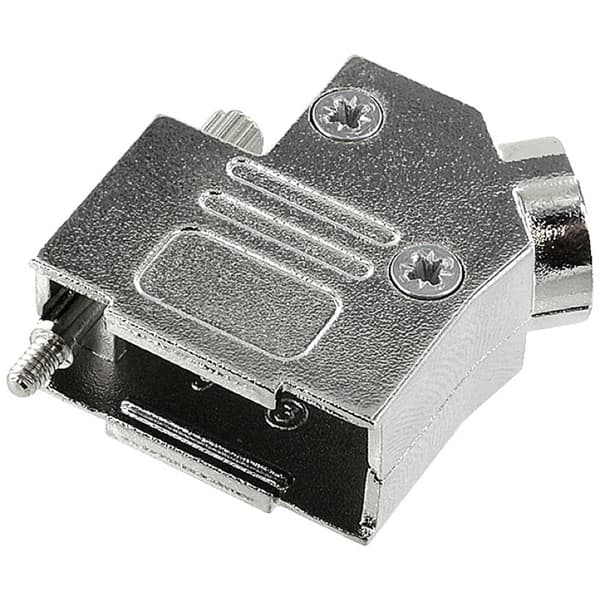 encitech 6560-0706-11 D45ZK09HI-K D-sub hölje Antal poler: 9 Helmetall 45 ° Silver 1 st