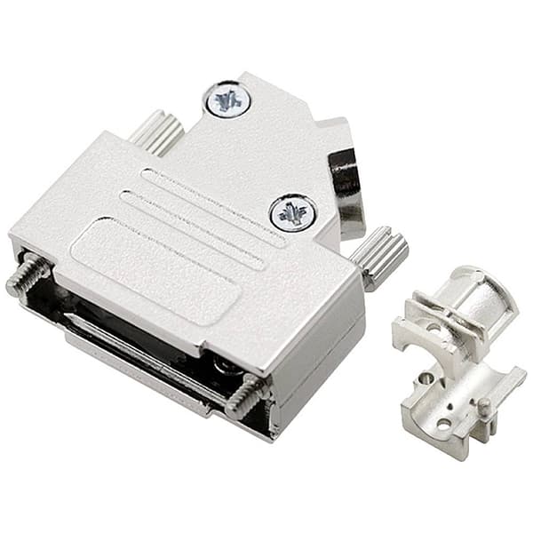 encitech D45ZK25HI-K 6560-0706-13 D-sub hölje Antal poler: 25 Helmetall 45 ° Silver 1 st
