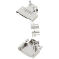 Miniatyrbild 1 av 4: encitech D45ZK25HI-K 6560-0706-13 D-sub hölje Antal poler: 25 Helmetall 45 ° Silver 1 st