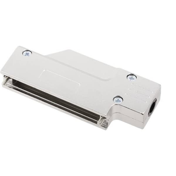 encitech DCMR37-FK-K 6560-0501-04 D-sub hölje Antal poler: 37 Helmetall 90 ° Silver 1 st