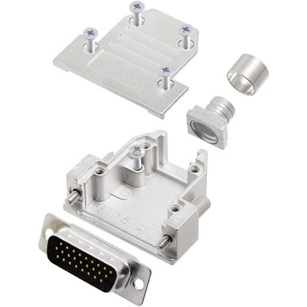 encitech DCRP15-HDP26-CF65-CS80-K 6355-0882-02 D-Sub stiftlist set 180 ° Antal poler: 26 Lödhona 1 st