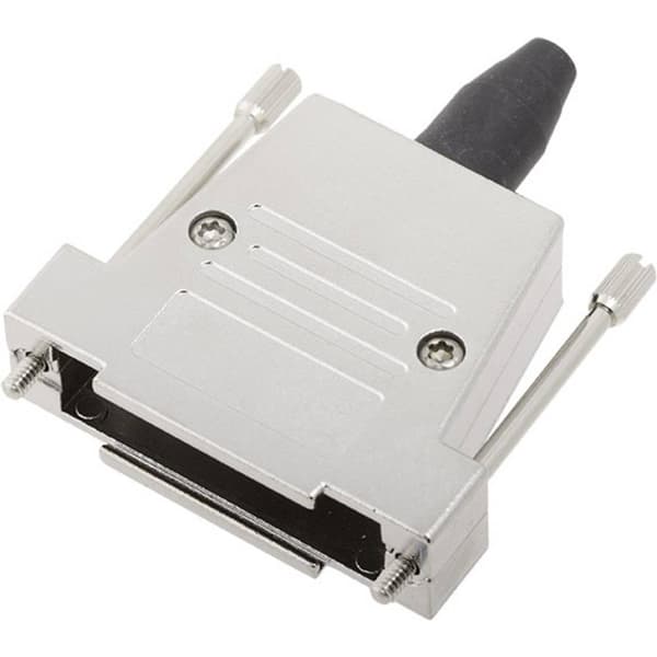 encitech DTSL25-RG-LJS-T-K 6560-0247-33 D-sub hölje Antal poler: 25 Helmetall 180 ° Silver 1 st