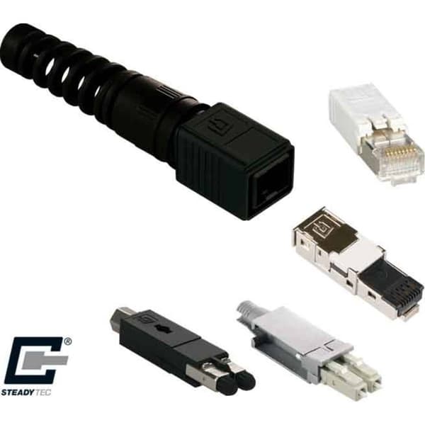 Metz Connect Industry IP67 V4 1401045002KE Kontaktdonskåpa Svart 1 st