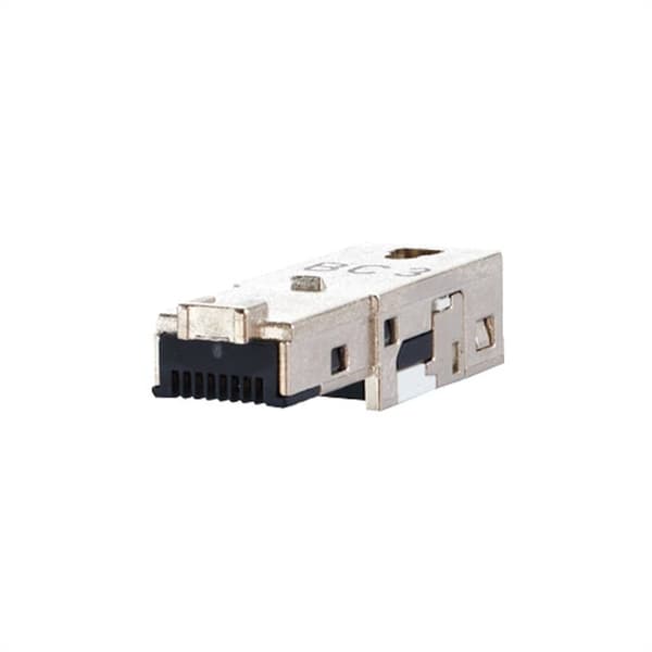 Metz Connect E-DAT INDUSTRY RJ45 1401400810-I Kontakt hane rak Antal poler (RJ) 8P8C Silver 1 st