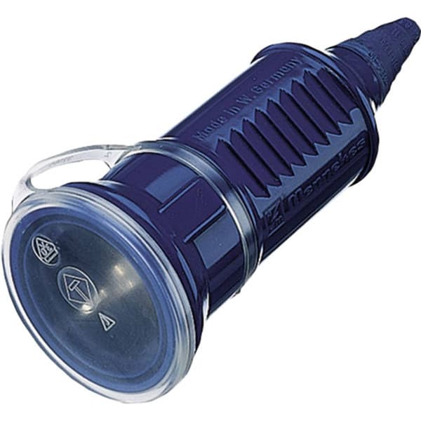 MENNEKES 10843 Skarvuttag Plast 230 V Blå IP44