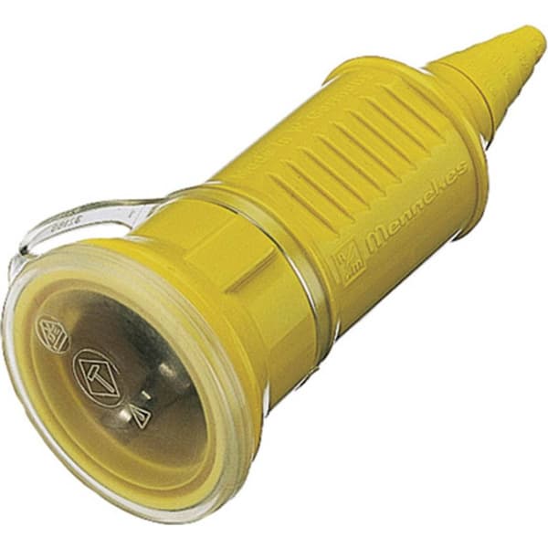 MENNEKES 10845 Skarvuttag Plast 230 V Gul IP44
