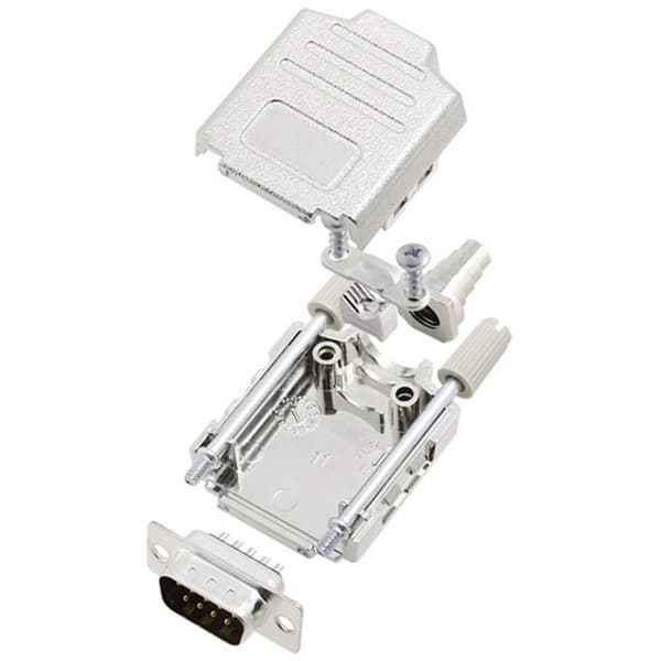 Amphenol L17DPPK15-M+L717DE15P D-Sub stiftlist set 180 ° Antal poler: 15 Lödhona 1 st