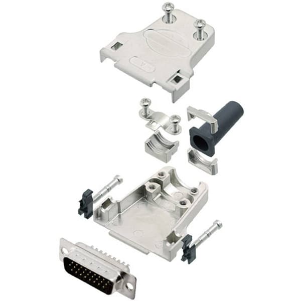 Amphenol L17DTZF15-RG+L717HDA26P D-Sub stiftlist set 180 ° Antal poler: 26 Lödhona 1 st