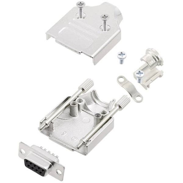 Amphenol L17MHDM09+L77SDE09S D-Sub honkontakt set 180 ° Antal poler: 9 Lödhona 1 st