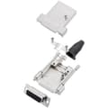 Miniatyrbild 2 av 2: Amphenol L17DTSL09-RG-LJS-T+L77HDE15S D-Sub honkontakt set 180 ° Antal poler: 15 Lödhona 1 st