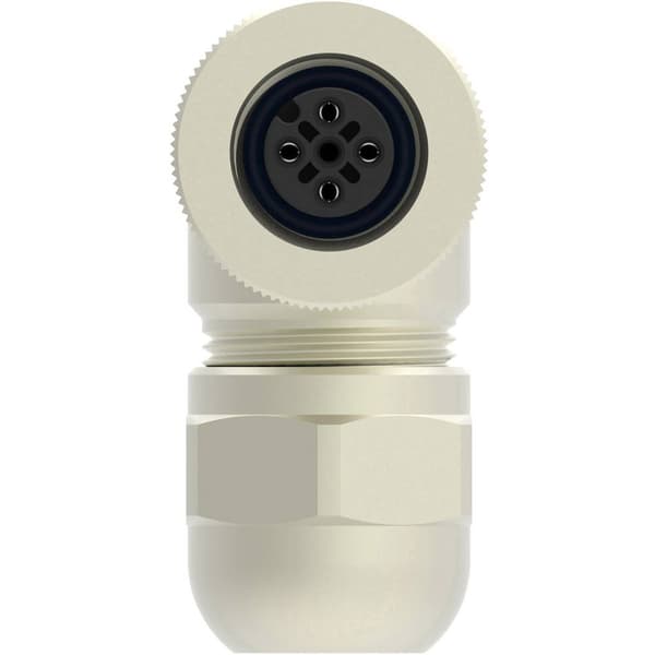 TE Connectivity T4112011041-000 Sensor/ställdon-kontakt, okonfektionerad M12 Hona vinklad Antal poler (RJ): 4 1 st