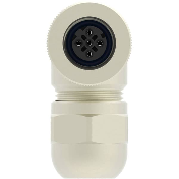 TE Connectivity T4112511051-000 Sensor/ställdon-kontakt, okonfektionerad M12 Hona vinklad Antal poler (RJ): 5 1 st