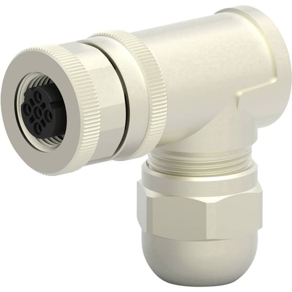 TE Connectivity T4112511051-000 Sensor/ställdon-kontakt, okonfektionerad M12 Hona vinklad Antal poler (RJ): 5 1 st