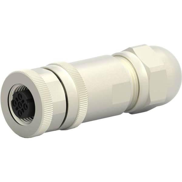 TE Connectivity T4110511041-000 Sensor/ställdon-kontakt, okonfektionerad M12 Hona rak Antal poler (RJ): 4 1 st