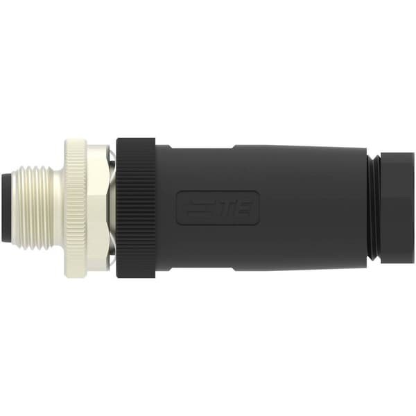 TE Connectivity T4111002021-000 Sensor/ställdon-kontakt, okonfektionerad M12 Kontakt hane rak Antal poler (RJ): 2 1 st