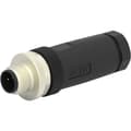 Miniatyrbild 1 av 4: TE Connectivity T4111002021-000 Sensor/ställdon-kontakt, okonfektionerad M12 Kontakt hane rak Antal poler (RJ): 2 1 st