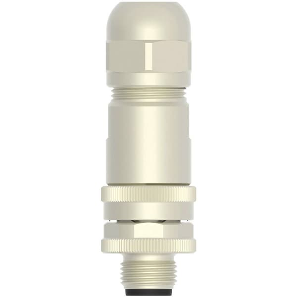 TE Connectivity T4111011051-000 Sensor/ställdon-kontakt, okonfektionerad M12 Kontakt hane rak Antal poler (RJ): 5 1 st