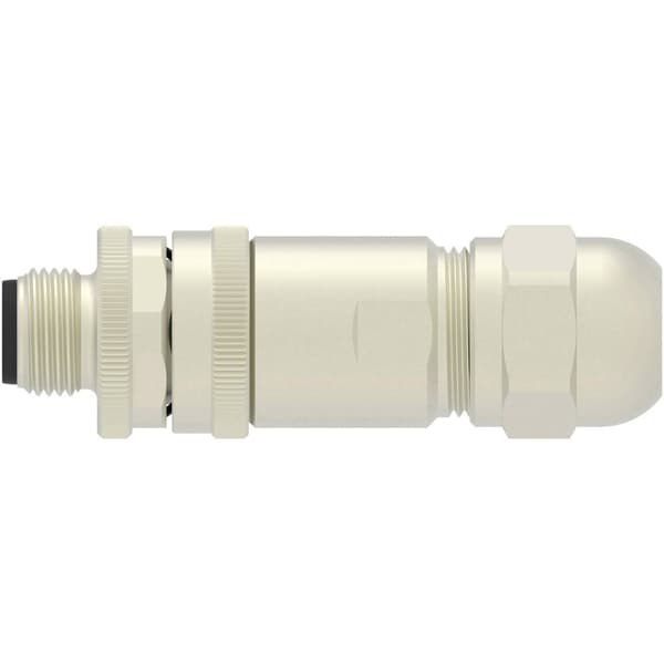 TE Connectivity T4111011051-000 Sensor/ställdon-kontakt, okonfektionerad M12 Kontakt hane rak Antal poler (RJ): 5 1 st