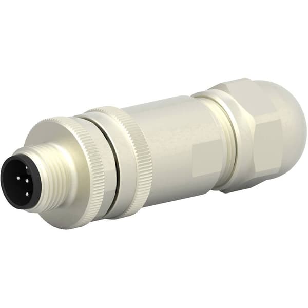 TE Connectivity T4111011051-000 Sensor/ställdon-kontakt, okonfektionerad M12 Kontakt hane rak Antal poler (RJ): 5 1 st