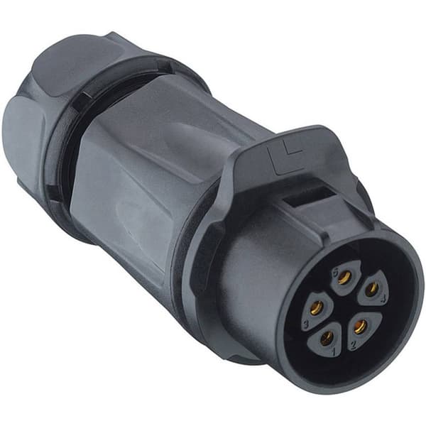 Lutronic 0262 04 Runt anslutningsdon Koppling rak Totalt antal poler: 4 1 st