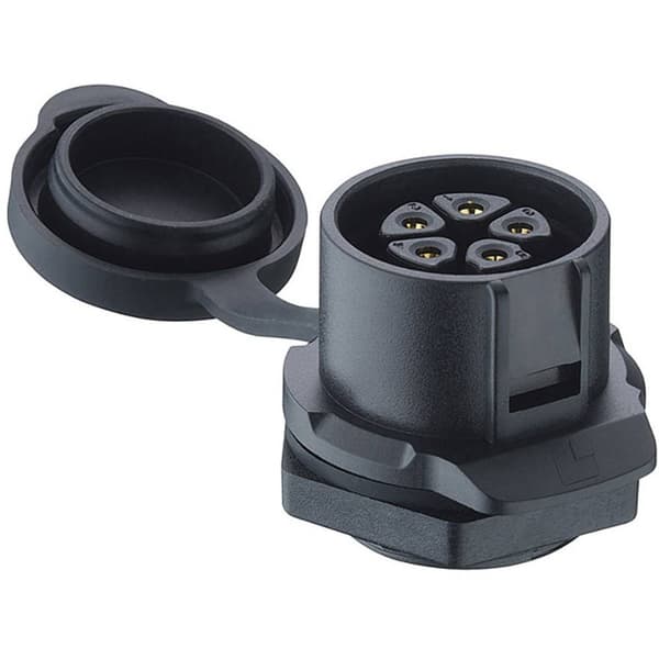 Lutronic 0272 07 Runt anslutningsdon Koppling inbyggnad Totalt antal poler: 7 1 st