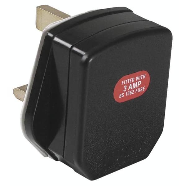 Bachmann 910.176 Stickpropp Plast 250 V Svart IP20