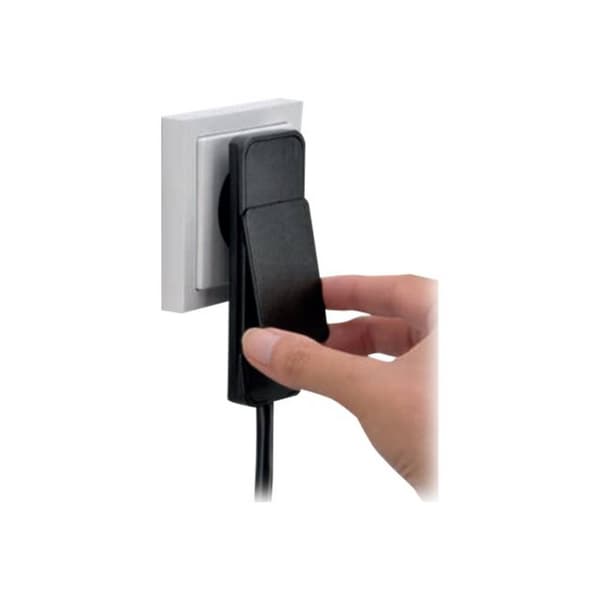 Bachmann 933.001 Stickpropp Plast 250 V Svart IP20