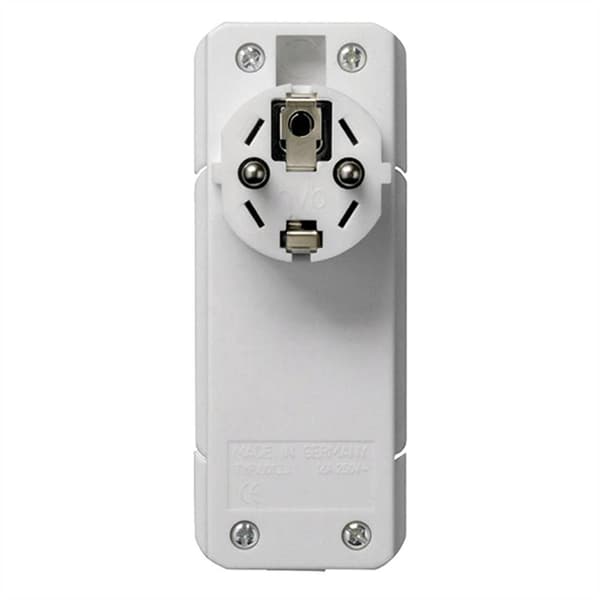 Bachmann 933.009 Stickpropp Plast 250 V Vit IP20