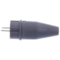 Miniatyrbild 3 av 5: AS Schwabe 60412 Stickpropp Massiv gummi 230 V Svart IP44