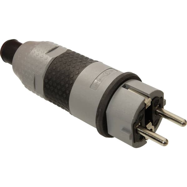 AS Schwabe 62232 Stickpropp Plast 230 V Grå IP54