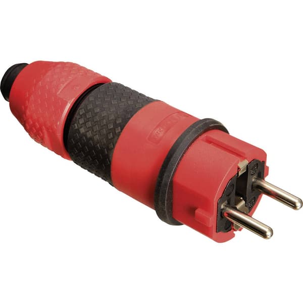 AS Schwabe 62233 Stickpropp Plast 230 V Röd IP54