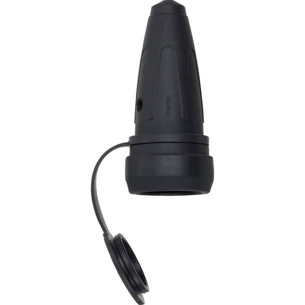 Merten 174151 Skarvuttag Gummi 250 V Svart IP44