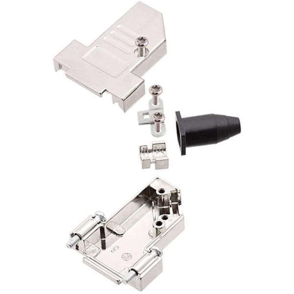 encitech DTSL09-RG-SJS-M3-S-K 6560-5218-31 D-sub hölje Antal poler: 9 Zink pressgjutning 45 ° Metall 1 st