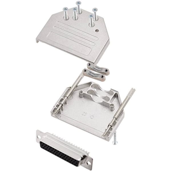 encitech DTZI25-HDS-K DTZI25-HDS-K D-sub hölje Antal poler: 44 Zink pressgjutning 180 ° Metall 1 st