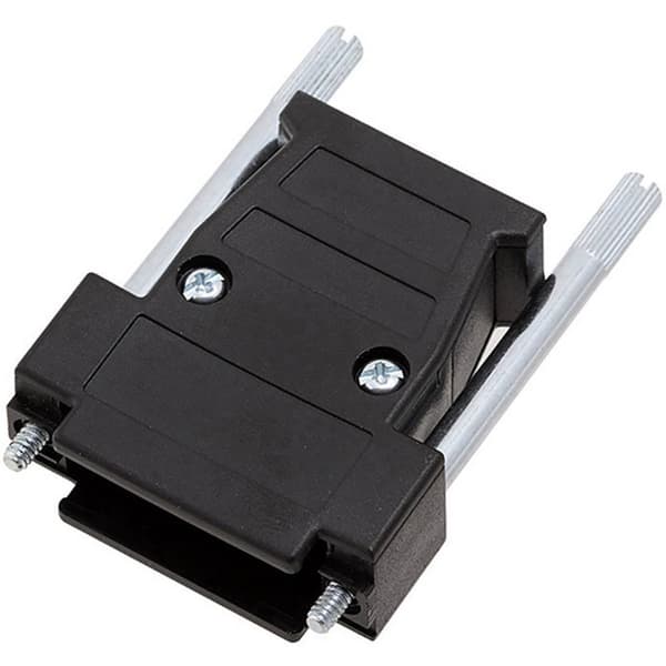 encitech D3PK09-P-LJS-K 1260-0102-01 D-sub hölje Antal poler: 9 Plast 180 ° Svart 1 st