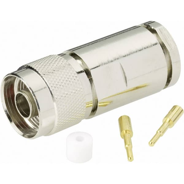 BKL Electronic 0404061 0404061 N-kontaktdon Kontakt hane rak 50 Ω 1 st