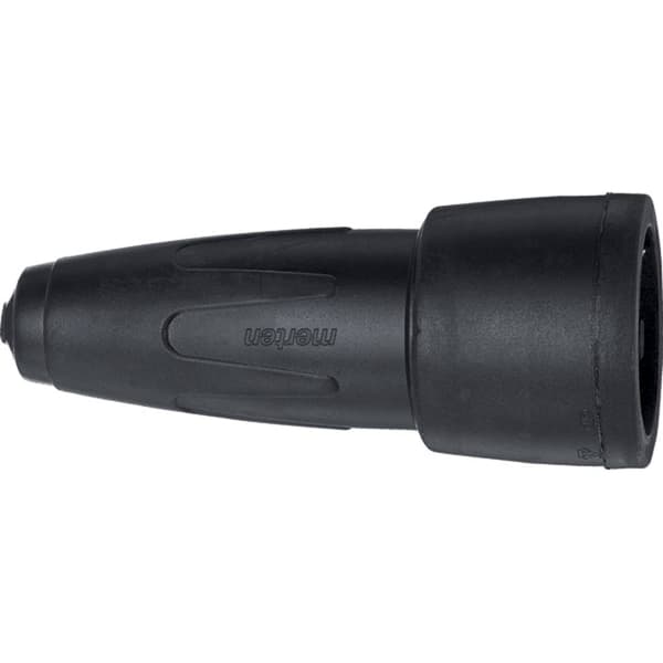 Merten 172991 Skarvuttag Massiv gummi 230 V Svart IP20