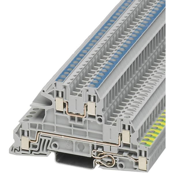 Phoenix Contact 3076030 Installationsskyddsledarklämma 5.2 mm Skruv Grå 1 st