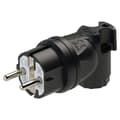 Miniatyrbild 2 av 2: PCE 05811-s Stickpropp vinklad Gummi 230 V Svart IP44