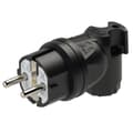 Miniatyrbild 1 av 2: PCE 05811-s Stickpropp vinklad Gummi 230 V Svart IP44